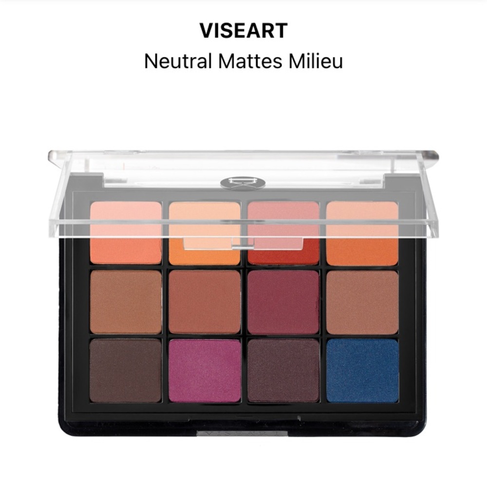 Viseart neutral mattes milieu palette NEW